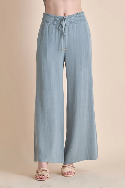 Linen Low Rise Wide Leg Pants – Daisyprice