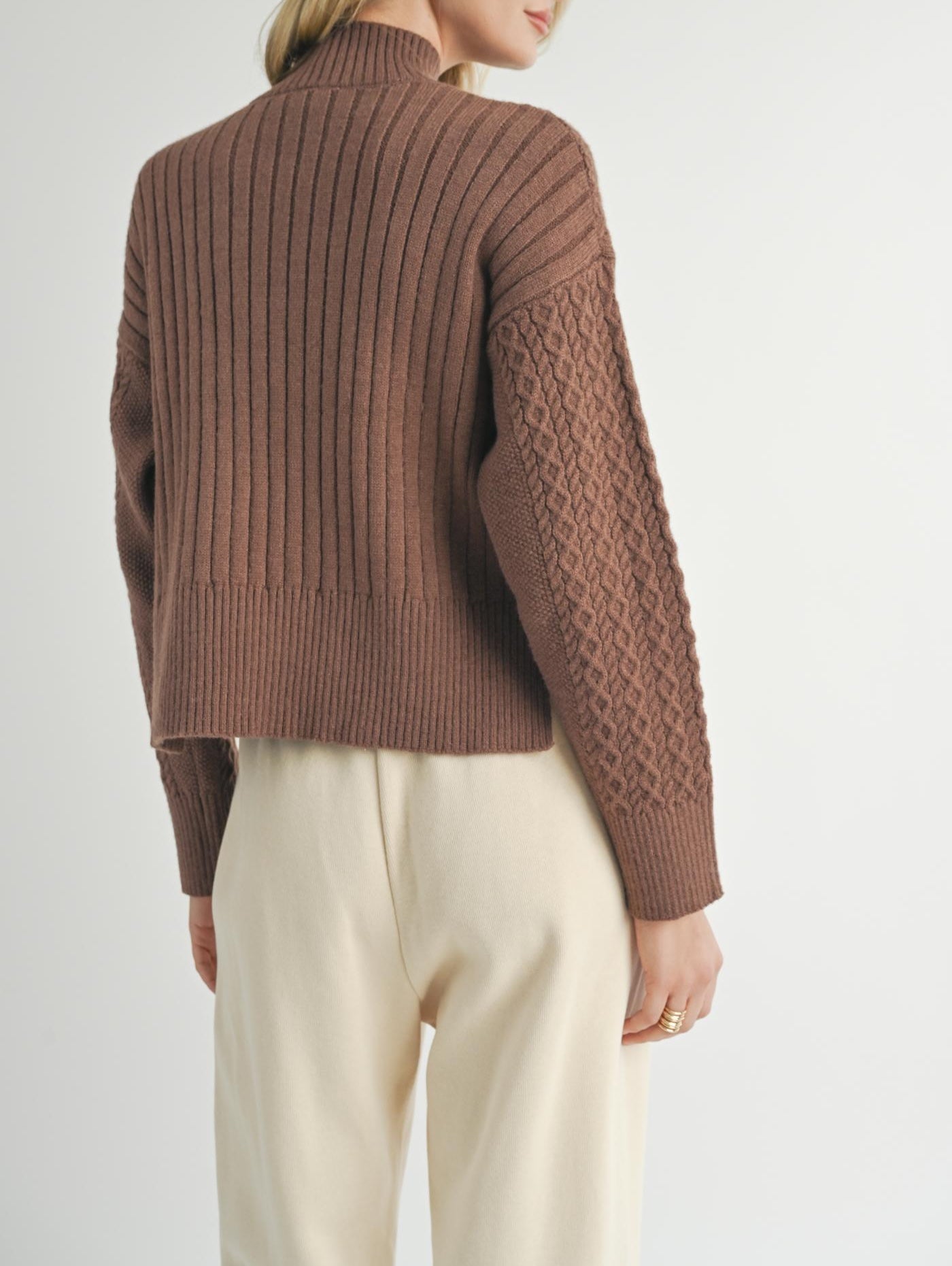 Sadie & Sage, Liss Turtleneck Sweater