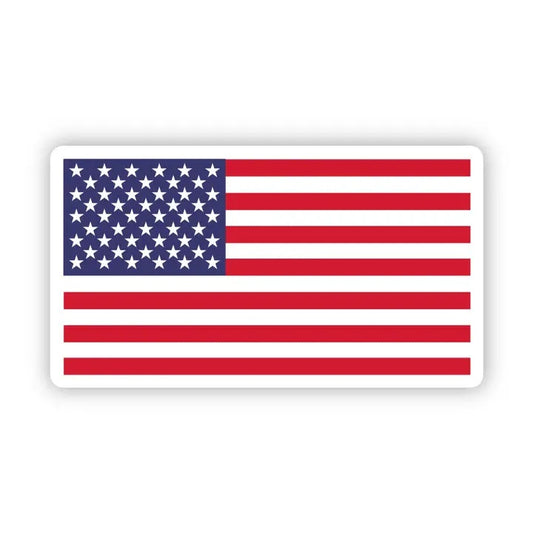 Big Moods, American Flag Vinyl Sticker - Boutique Dandelion