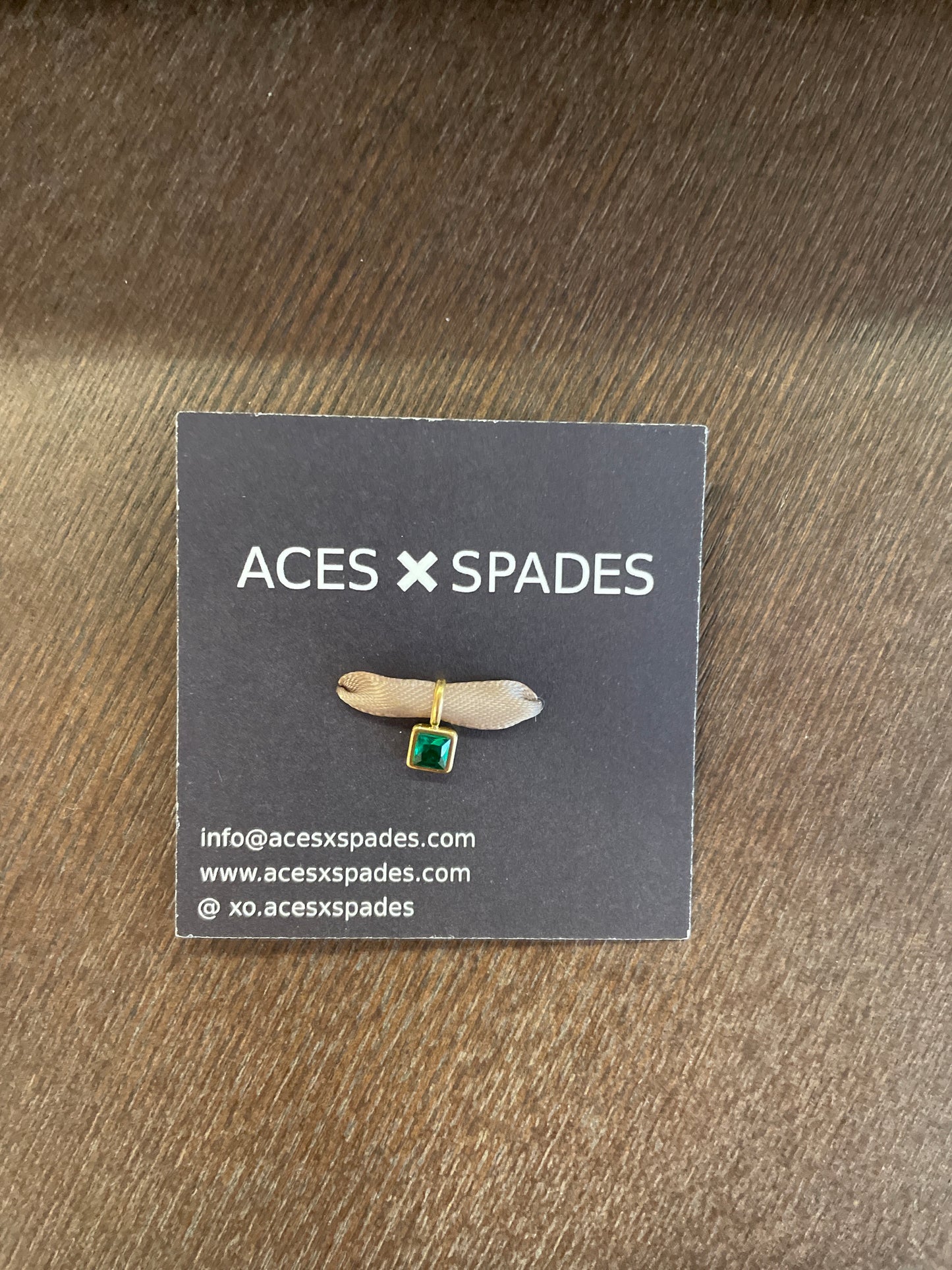 Aces x Spades, Cleo Birthstone Charm