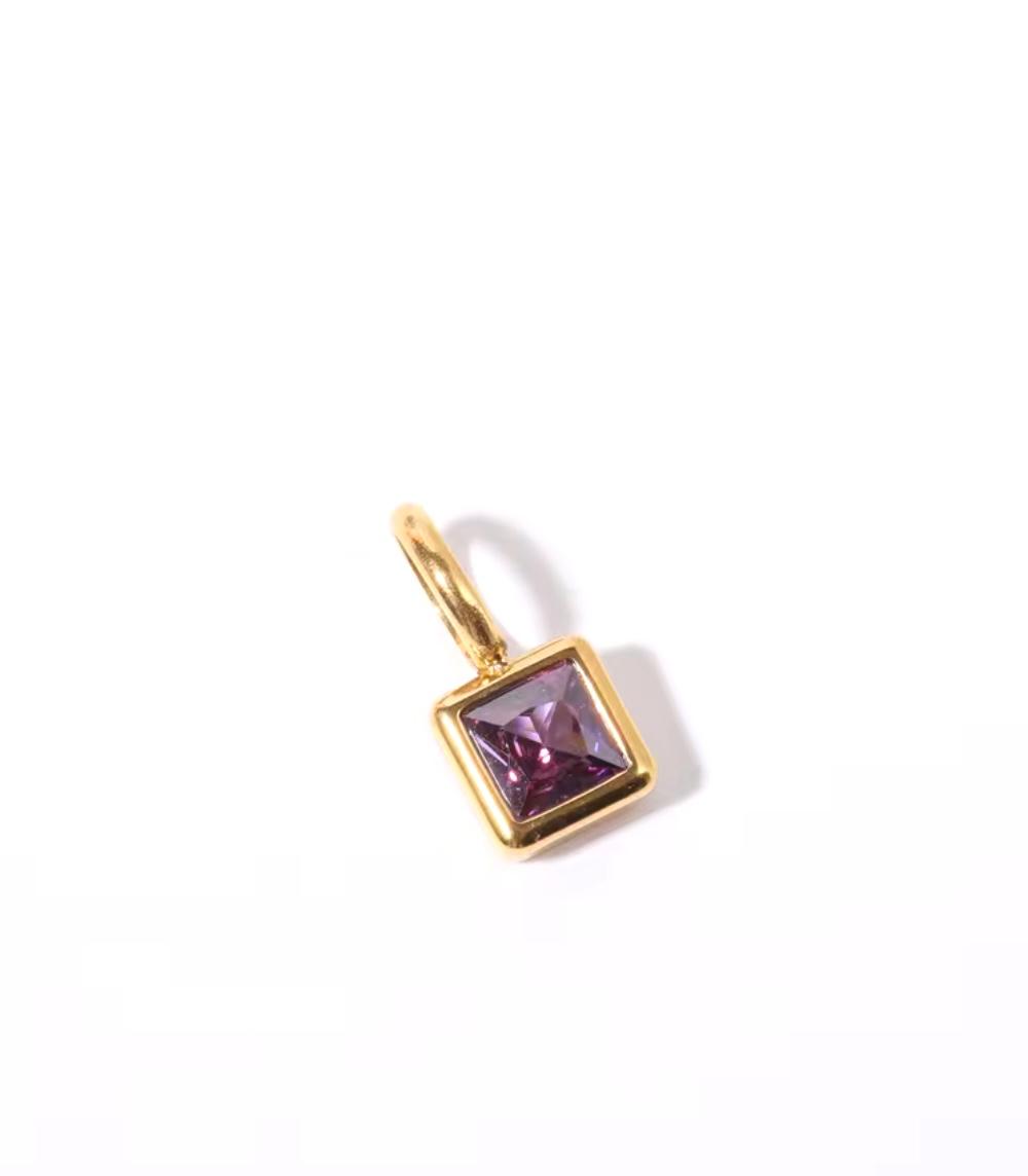 Aces x Spades, La Vie Birthstone Charm