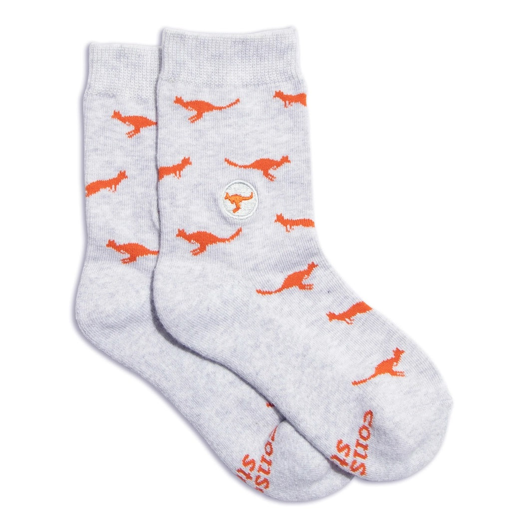 Conscious Step, Kids' Socks That Save Kangaroos - Jumping Kangaroos