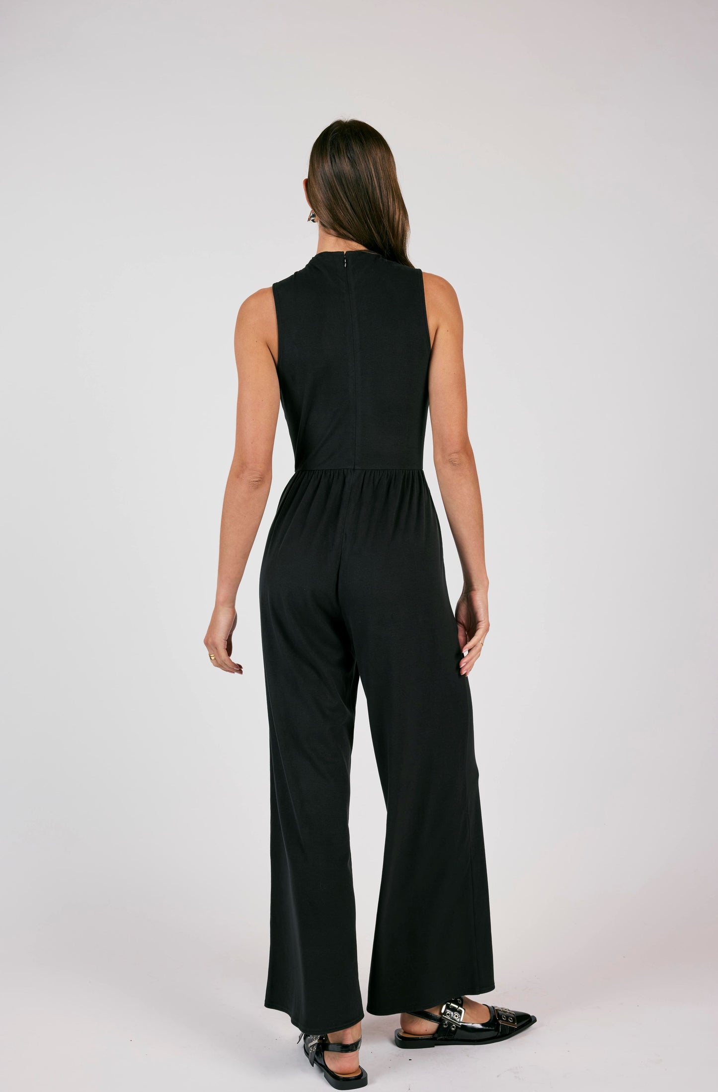 Sage The Label, See Me Now Corset Style Knit Jumpsuit