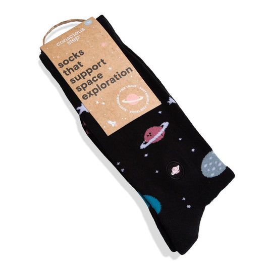 Conscious Step, Socks That Support Space Exploration - Distant Galaxies - Boutique Dandelion