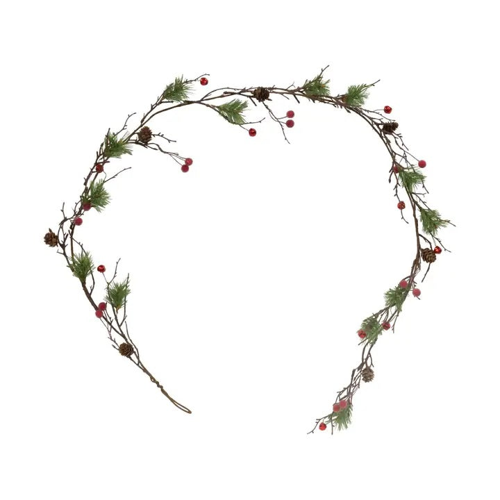 Pine Berry & Jingle Bell Garland