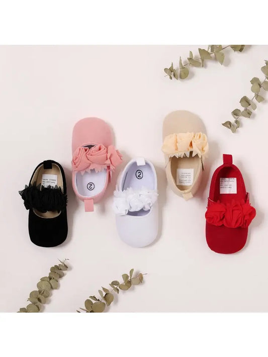 Rosy Strap Mary Jane Infant Toddler Baby Shoes