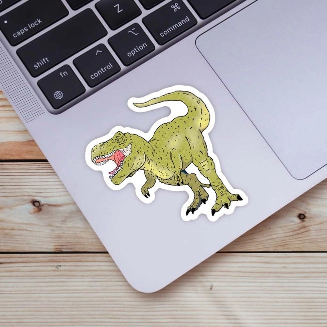 Big Moods, Tyrannosaurus Dinosaur Vinyl Sticker - Boutique Dandelion