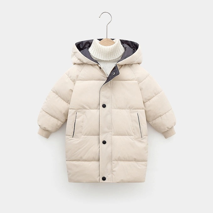 Hooded Puffer Coat for Toddler Kid