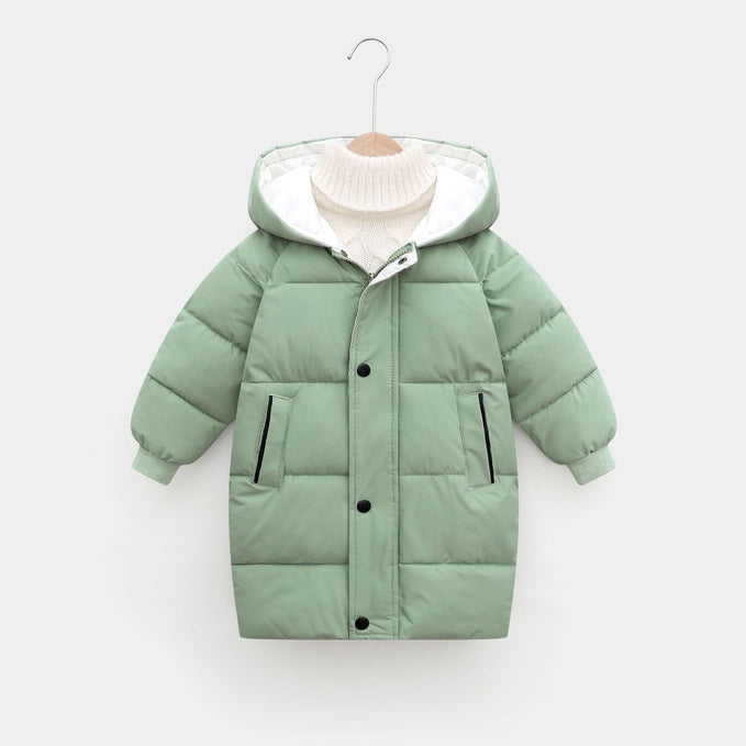 Hooded Puffer Coat for Toddler Kid