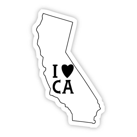 Big Moods, I Love California Vinyl Sticker - Boutique Dandelion