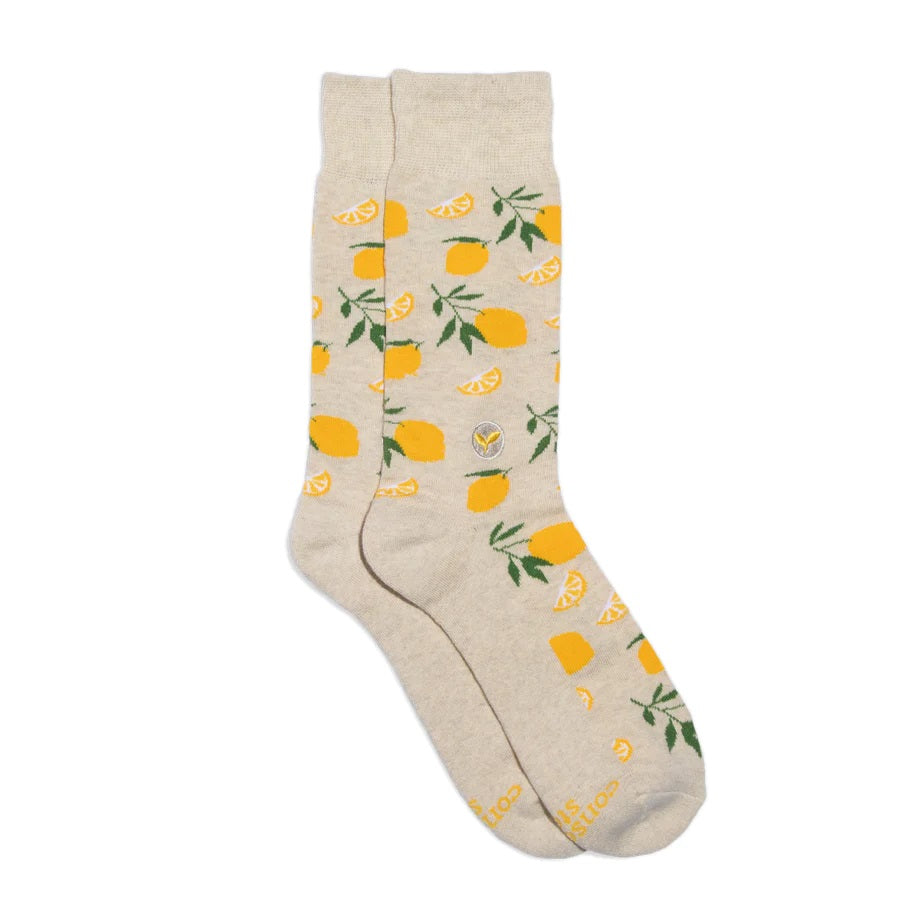 Conscious Step, Socks that Plant Trees - Lemon Squeezy - Boutique Dandelion