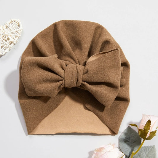 Solid Bowknot Hat for Baby Toddler