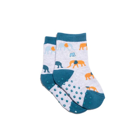 Conscious Step, Kids' Socks That Protect Elephants - Majestic Elephants - Boutique Dandelion