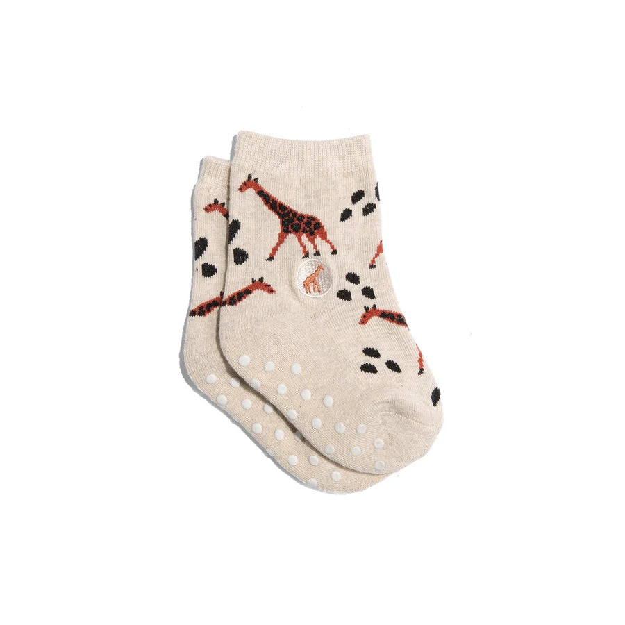 Conscious Step, Kids' Socks That Protect Giraffes - Gentle Giraffes - Boutique Dandelion