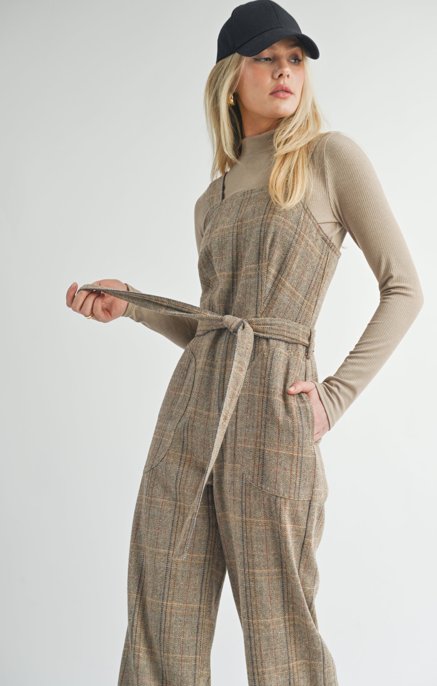 Sage The Label, Harmony Herringbone Overall