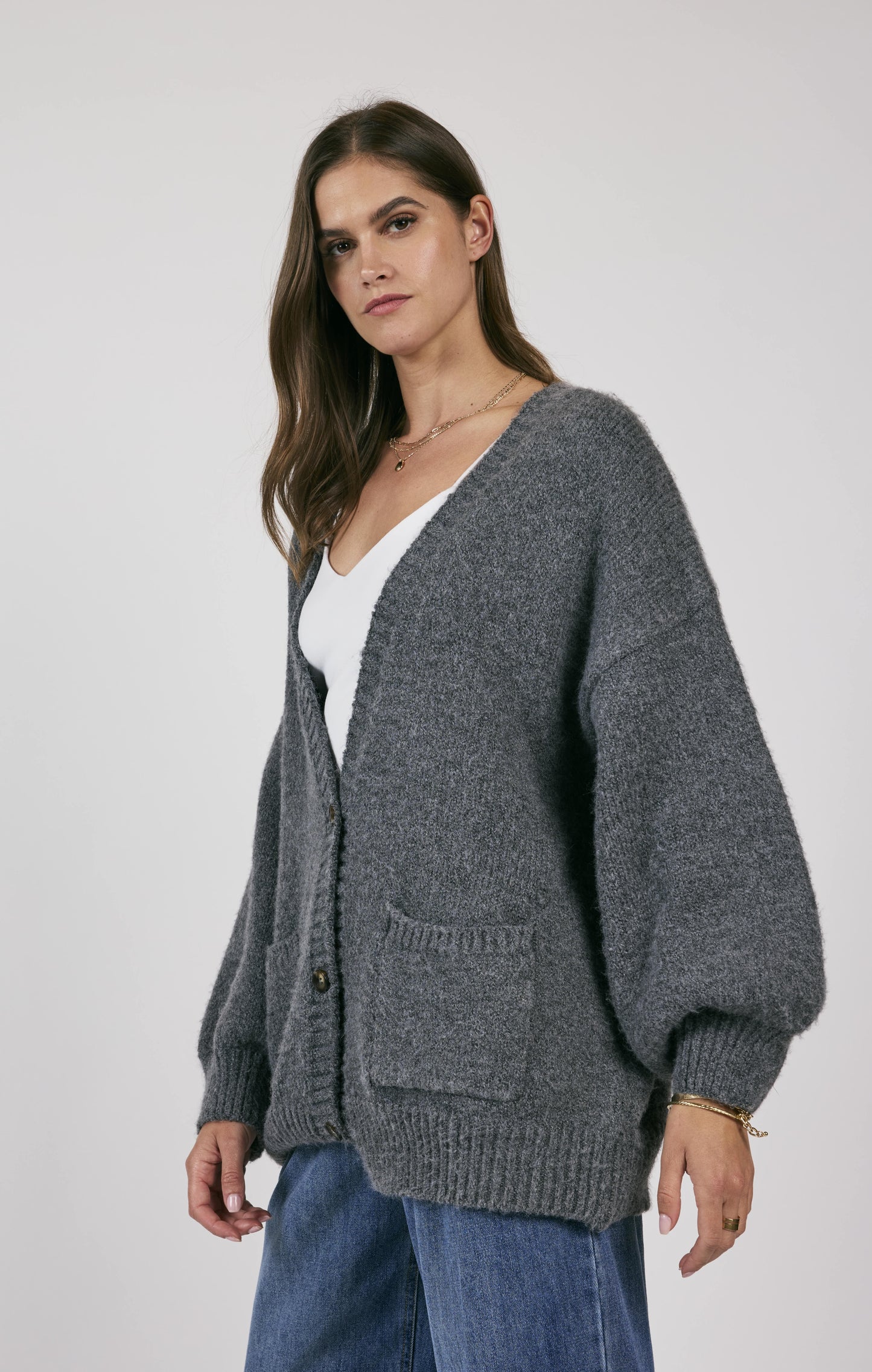 Sage The Label, Breathe In Oversized Cardigan