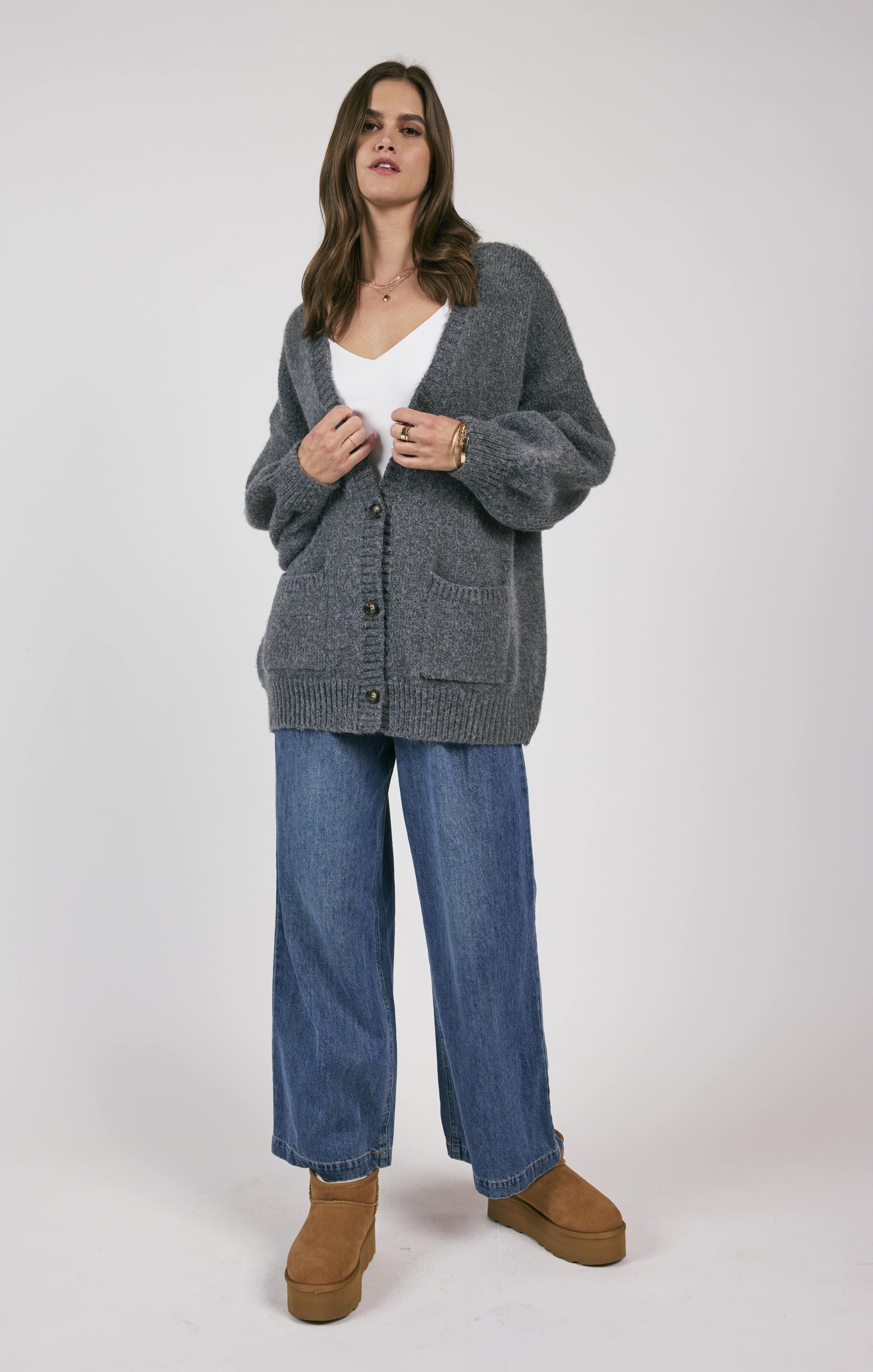 Sage The Label, Breathe In Oversized Cardigan